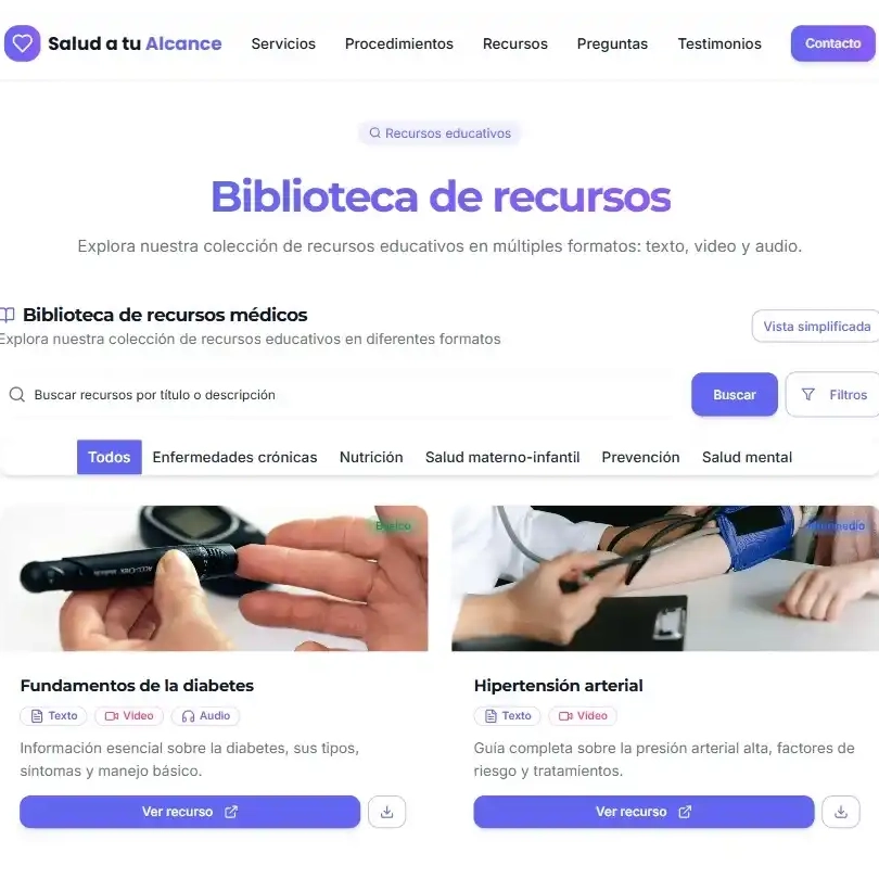 Proceso: Diseño Visual Inclusivo